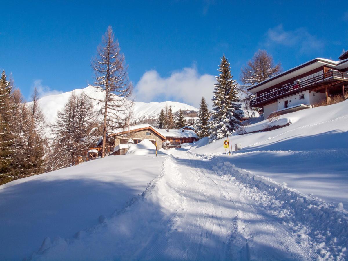 Gruppenhaus Im Walliser Alpstyle Rosswald Exterior foto
